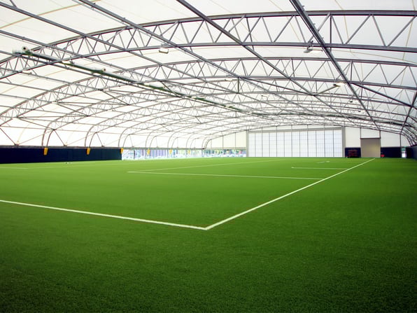  Chelsea FC Training Hall, designed using computational engineering and design by Fenton Holloway.