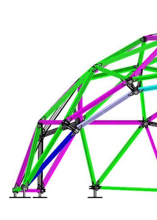 GeoDome Event Structures Long Two