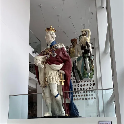 Naval Figurehead Display Square Four