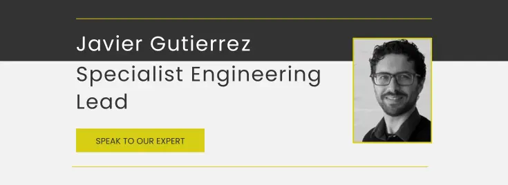 Talk to our Specialist Engineering lead, Javier Gutierrez at Fenton Holloway