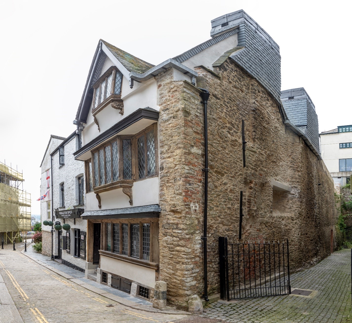 The exterior of The Elizabethan House Museum, a grade two listed heritage building that is being prepared for renovation.  